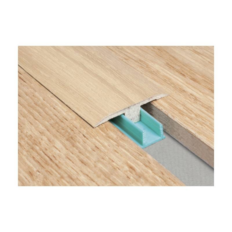 Barre de jonction placage bois assorti pour parquet