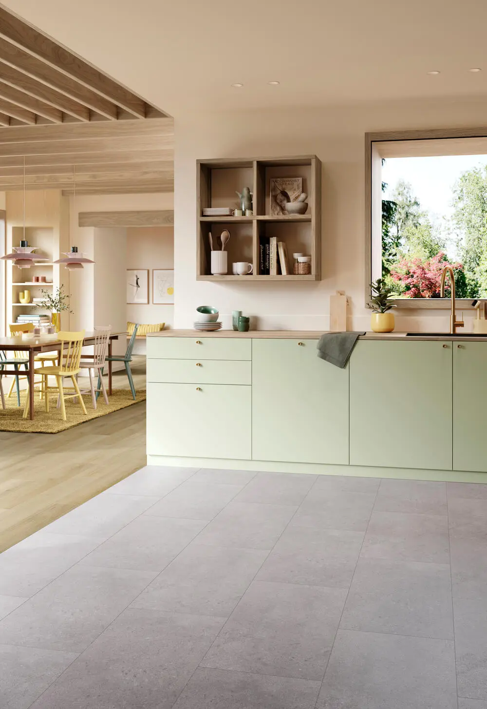 Vinyle Zenn Click Comfort 30 Tile Bali - BerryAlloc – Image 2