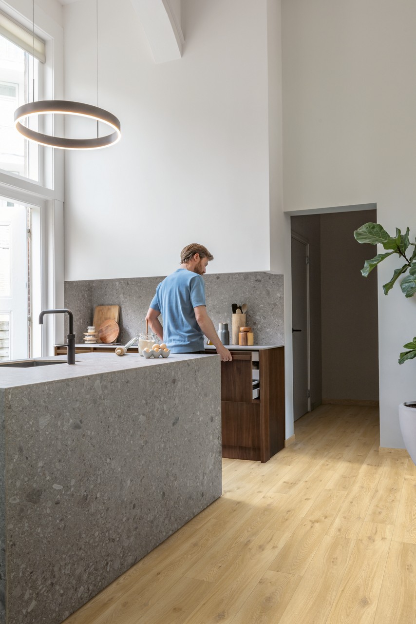 Vinyle Chêne flotté beige AVSPU40018 - Quick-Step