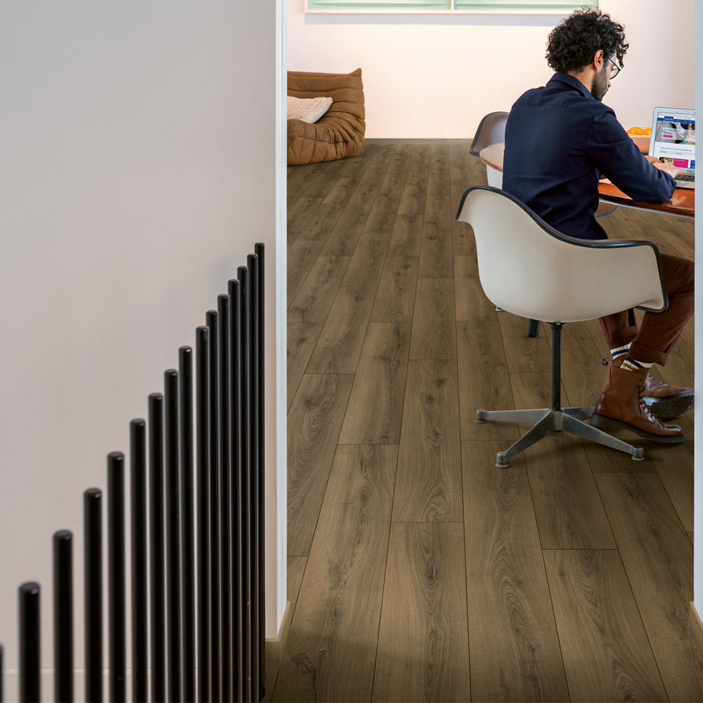 Stratifié Chêne marron ardent CLM5789 - Quick-Step