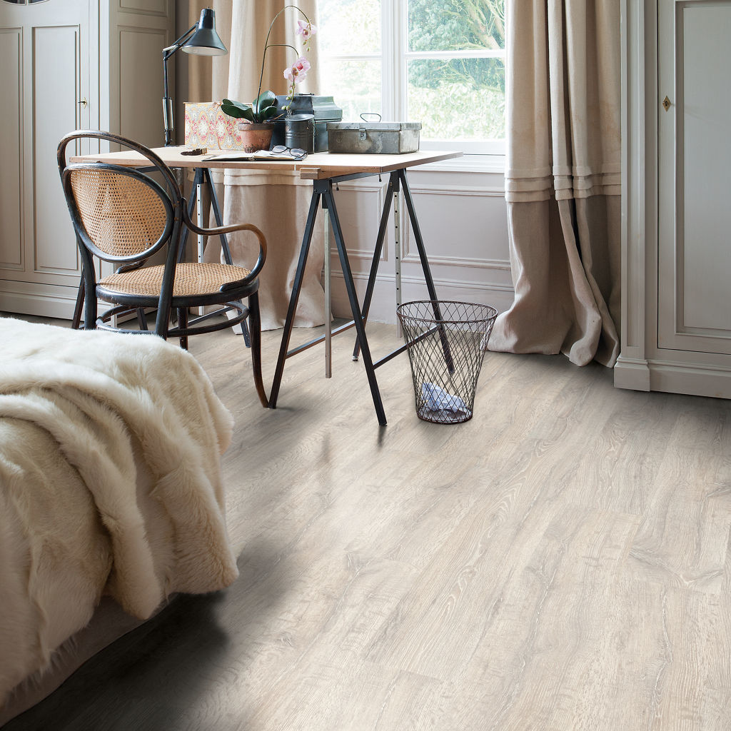 Stratifié Chêne vieilli patiné blanc CL1653 - Quick-Step – Image 2