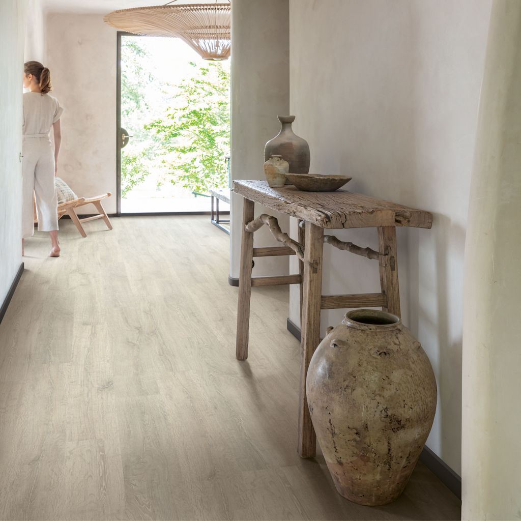 Stratifié Chêne vieilli patiné blanc CL1653 - Quick-Step