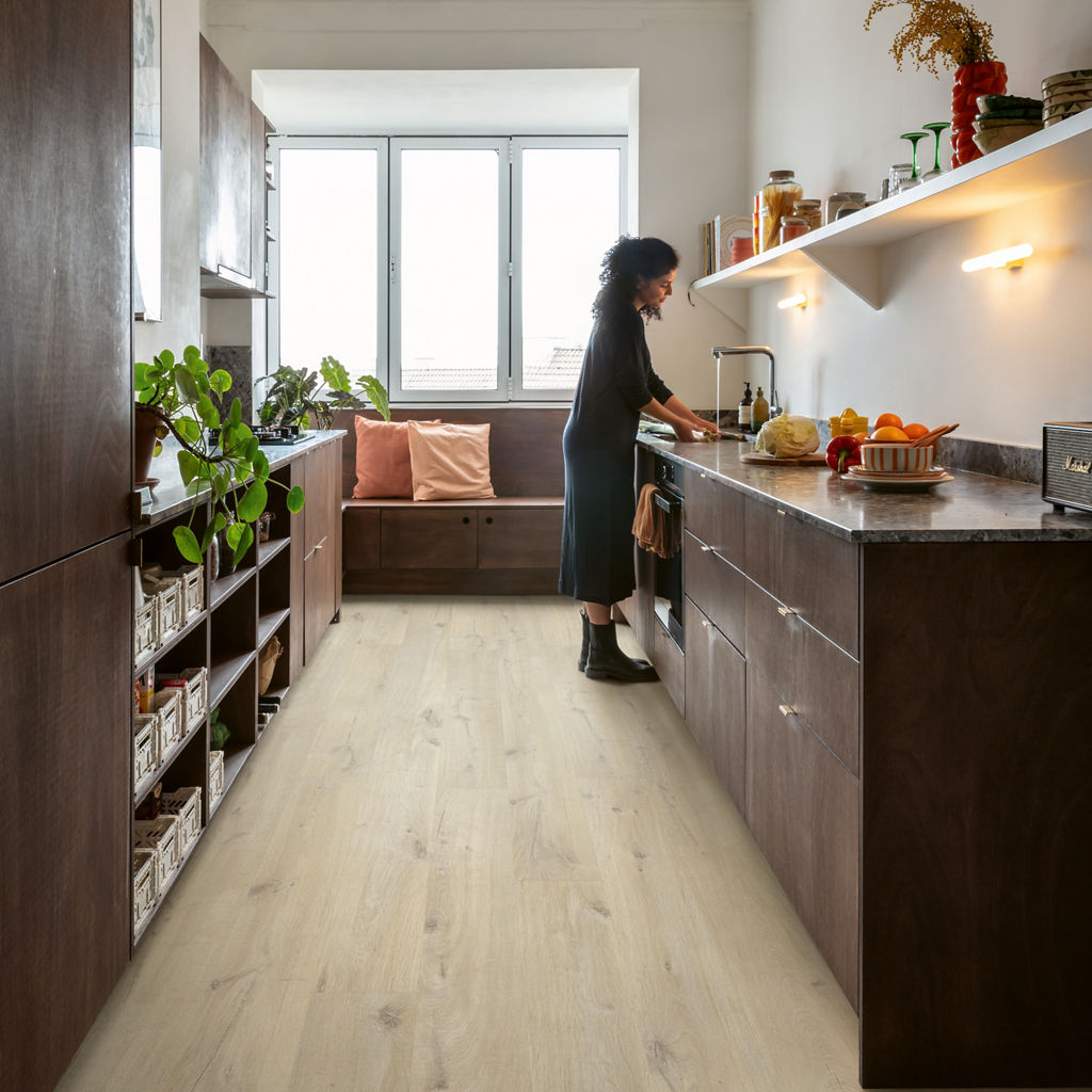 Vinyle Chêne coton beige AVMPU40103 - Quick-Step