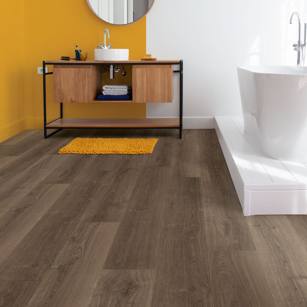 Stratifié Chêne marron brossé SIG4766 - Quick-Step
