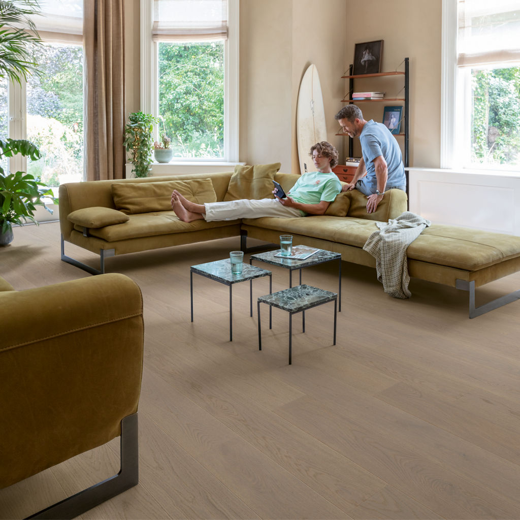 Parquet Chêne coton gris extra mat CASC5112 - Quick-Step – Image 3