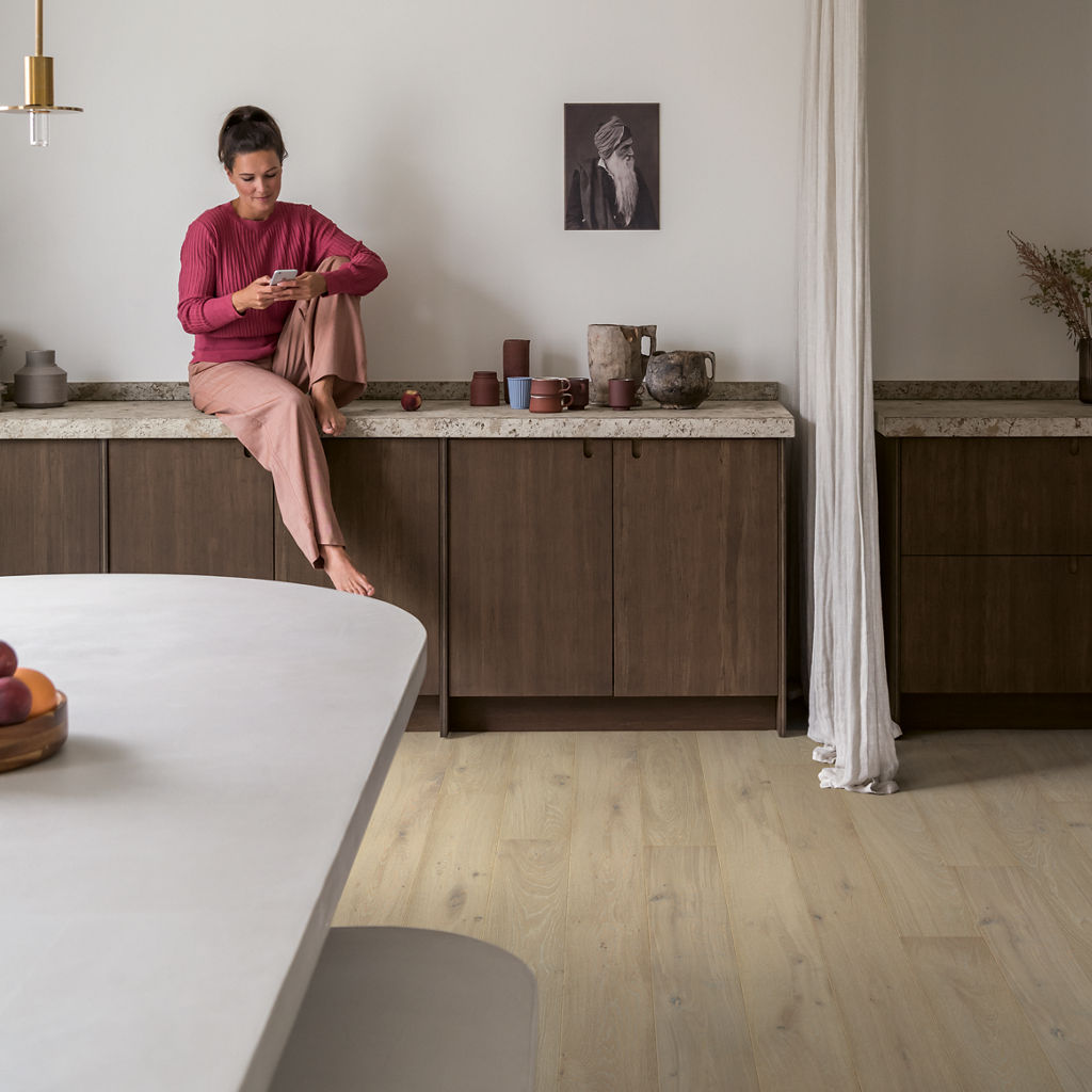 Parquet Chêne clair tempête extra mat CASC5...
