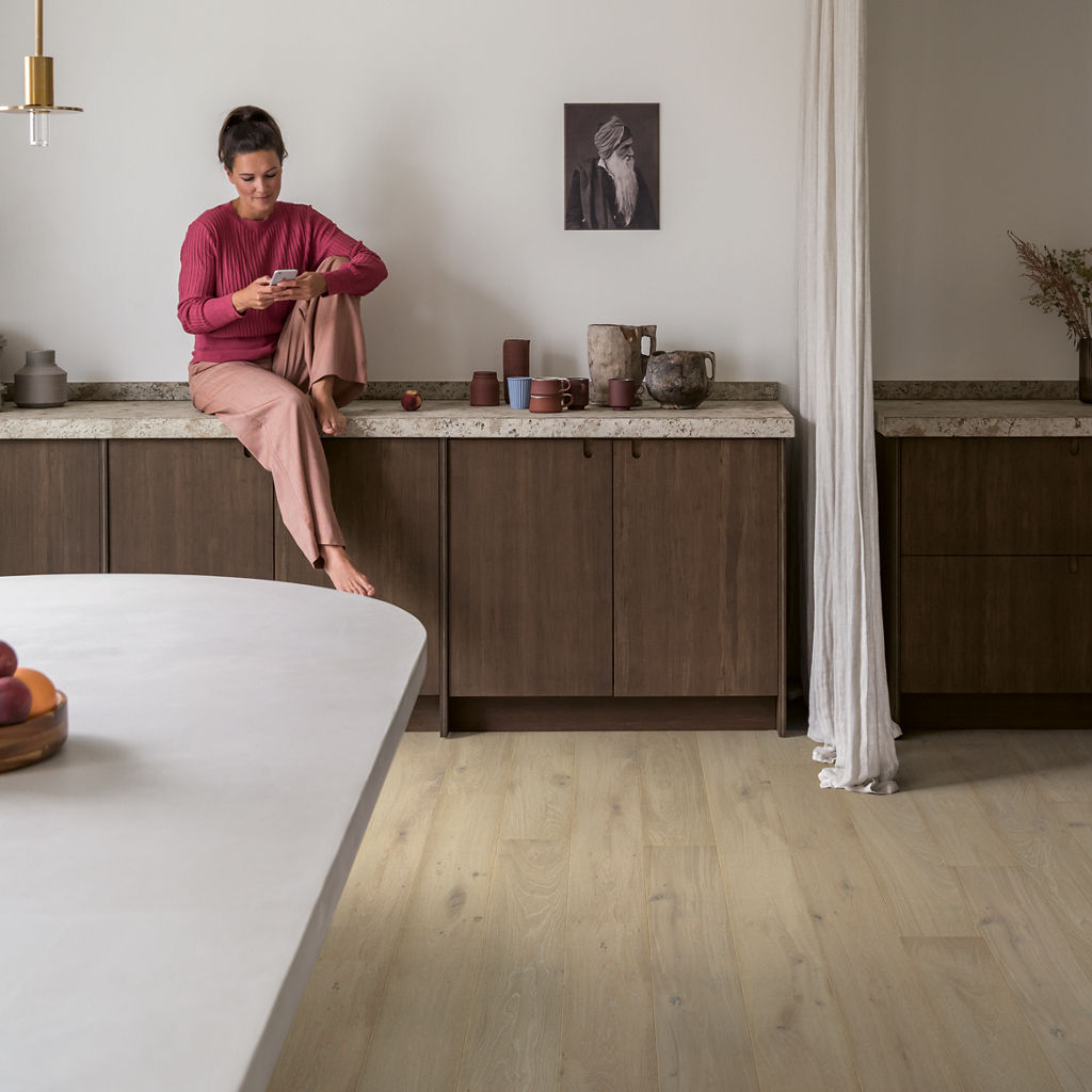 Parquet Chêne clair tempête extra mat CASC5110 - Quick-Step – Image 3