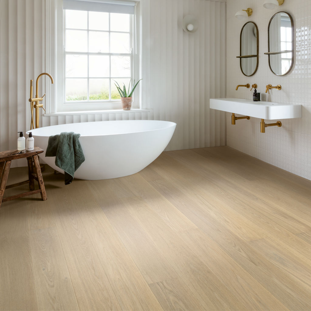 Parquet Chêne Lily blanc extra mat CASC5106 - Quick-Step – Image 4